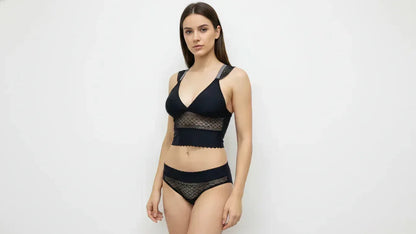 Black Lingerie Set - MixShoppee