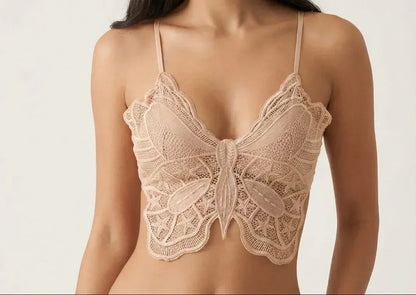 Butterfly Lace Bralette - MixShoppee