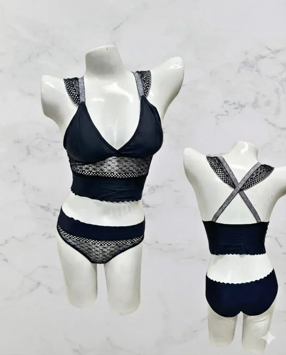 Black Lingerie Set - MixShoppee